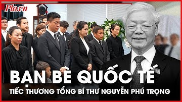 Bạn bè quốc tế, kiều bào dành nhiều tình cảm tiếc thương Tổng Bí thư Nguyễn Phú Trọng - PLO