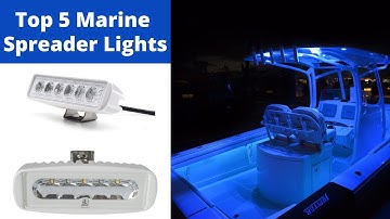 Top 5 Best Marine Spreader Lights Review and Buying Guide 🔥🔥🔥