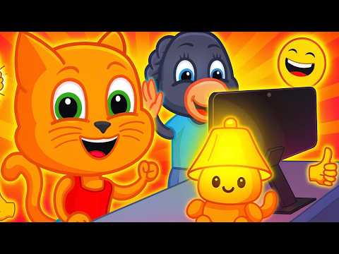 Familia de Gatos - PEQUEÑO GENIO Dibujos Animados Para Niños 4K