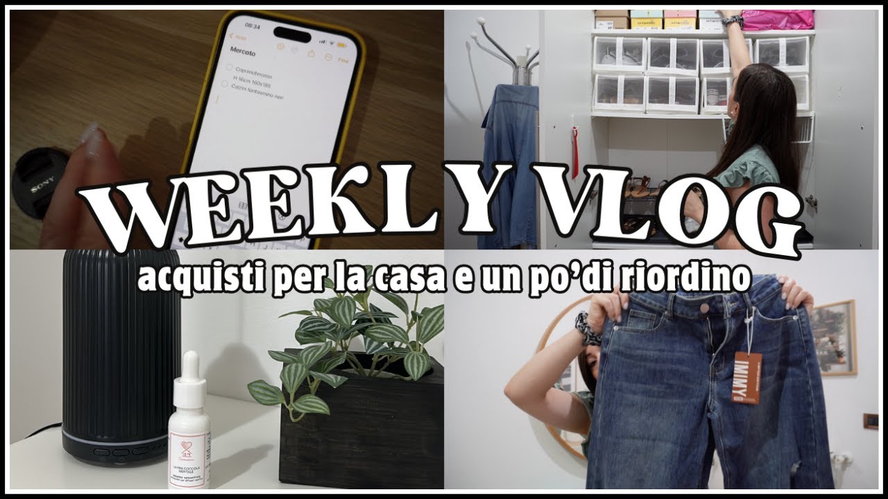 WEEKLY VLOG | Acquisti interessanti per la casa da LIDL + quotidianità e riordino in giro per casa 🏠