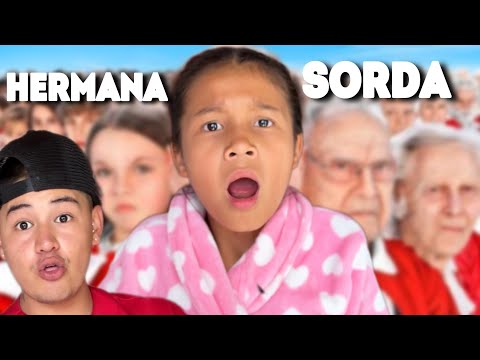 Como es tener una hermana SORDA 😨🫵🏻