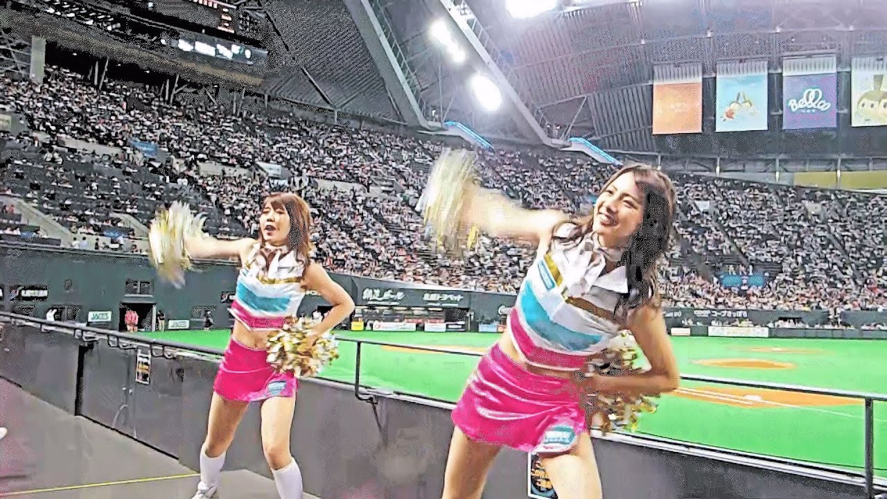 オープニングダンス「GO FOR IT!!」( ファイターズガール・武藤彩芽さん&五十嵐かおりさん中心バージョン）