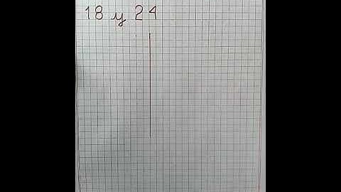 MÁXIMO COMÚN DIVISOR (método práctico)