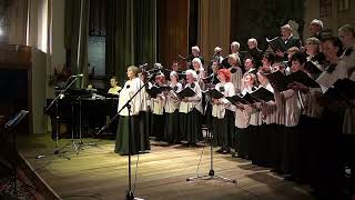 Цыганская песня Коса М.Глинка исполняют Елена Козлова и Академический хор Центрального Дома Учёных