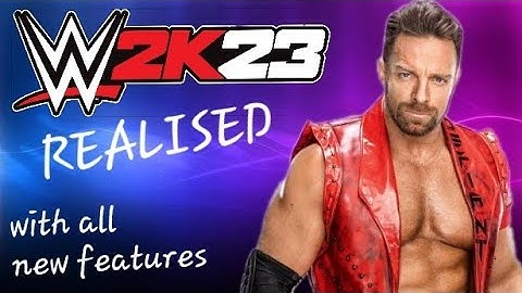 wr3d 2k23 New Mod REALISED with all new features new hairs new beards and many much more