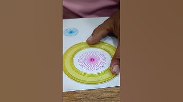 The Spirograph Art Design #10 #spirograph #art #trending #shorts #drawing #diy #500subs #craft #