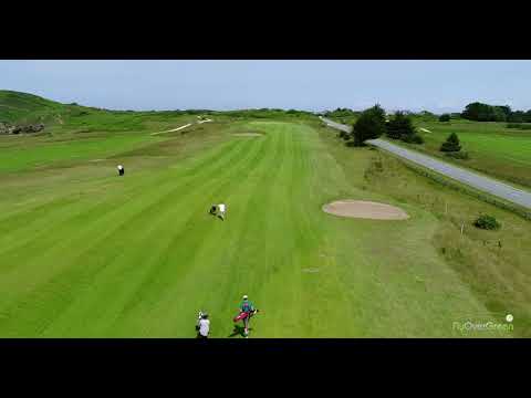 Dinard Golf - drone aerial video - Dinard - Hole#01