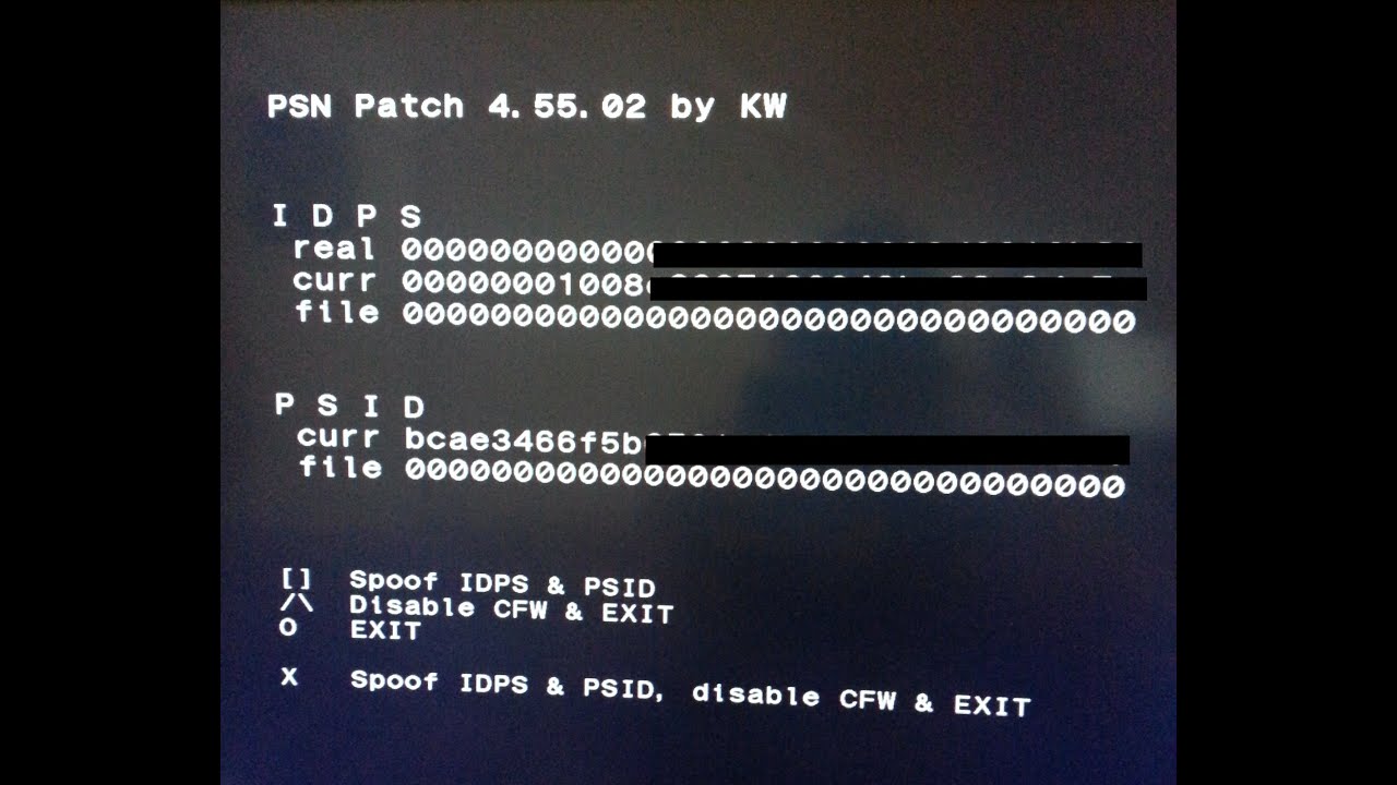 PS4 Jailbreak 1.76/3.50 (CID SPOOFING /SONY CODENAME /MORE JAILBREAK SCAMS)