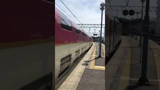 出雲市駅回送発車サンライズ出雲