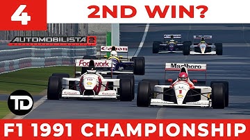 F1 1991 Custom Championship With Custom AI In Automobilista 2 | Round 4/5 Monza