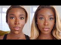 UPDATED EVERYDAY MAKEUP LOOK ON DARK SKIN | BEGINNER FRIENDLY