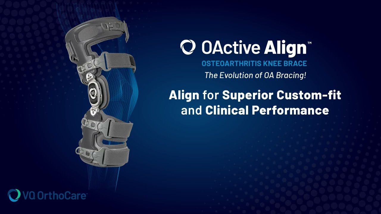 OActive Align Osteoarthritis Knee Brace - VQ OrthoCare