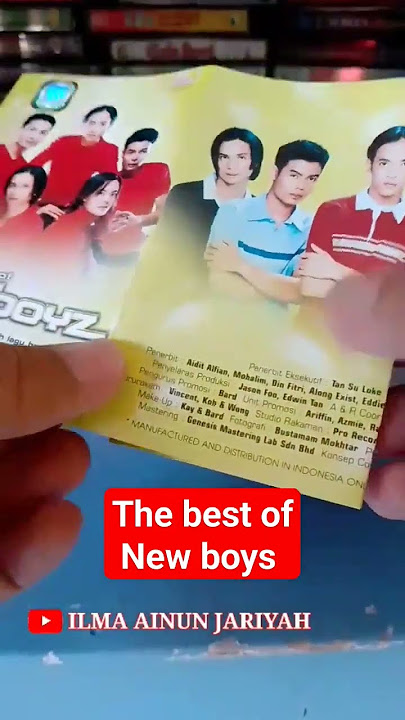 kaset pita Malaysia kumpulan the best of NEW BOYZ #kasetpita #lagumalaysiapopuler