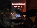 Kawasaki H2r Dyno test at 400km/h 😱 💥🔥