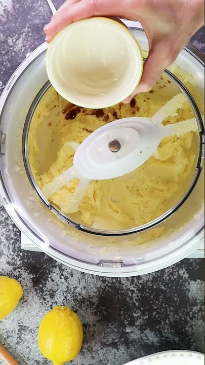 Lemon Sugar Cookie Recipe - Roll out cookies #shorts