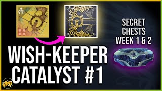 Destiny 2 - Wish-Keeper Catalyst - LEGEND Starcrossed Guide - Secret Chests - Taranis's Treasures