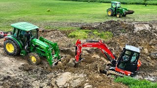 BEGGING FOR SKID LOADER/DOZER! Will Tractors Be Enough for Pond Rehab?