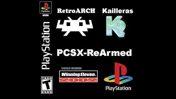 WE2002 RetroArch PCSX ReARMed Kailleras NETPLAY-  Pino vs ZePe