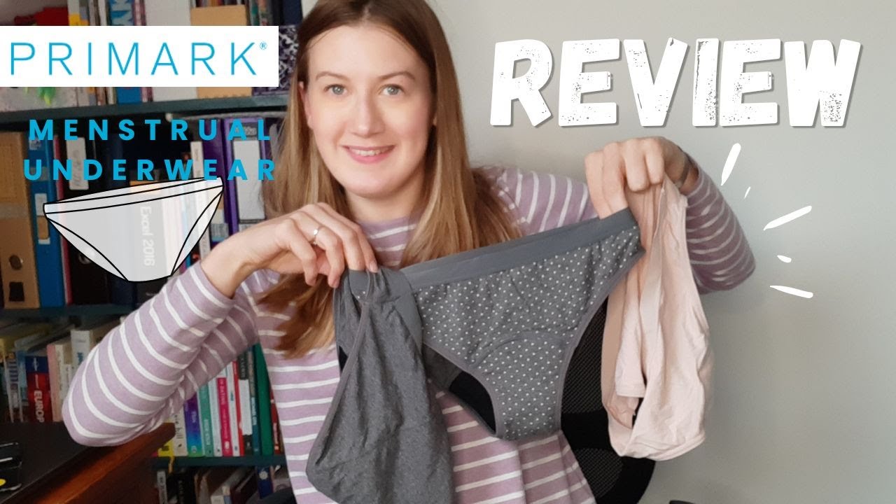 Primark Reusable Menstrual Underwear Review 