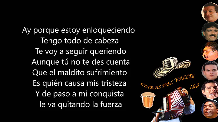 Todo de Cabeza - Kaleth Morales (Letra)