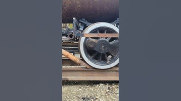 Moving a Steam Locomotive With One Hand #Wreck2Restored