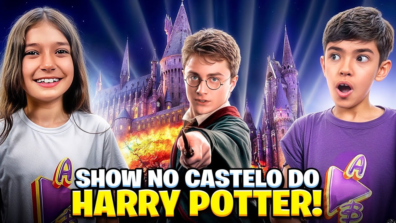 SHOW NO CASTELO DO HARRY POTTER!!!