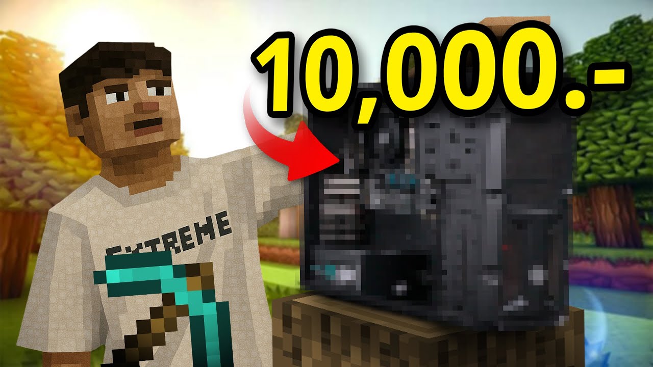 เดินซื้อประกอบคอมเล่น Minecraft Roblox งบ 10,000 บาท เล่นได้โคตรลื่น