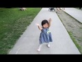 Super fast Baby running by Jocelyn