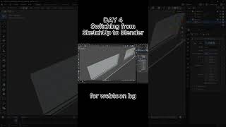 I haven't tried making curved objects yet #3D #blender3D #3Dmodelling #comic #webtoon #digitalart