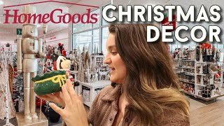 CHRISTMAS DECOR AT HOMEGOODS | CHRISTMAS DECORATIONS | HOLIDAY DECOR IDEAS 2023 | HG SHOP WITH ME