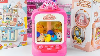 Satisfying with Unboxing Fun Miniature Claw Machine Toy for Family and DIY Crafts Clay House