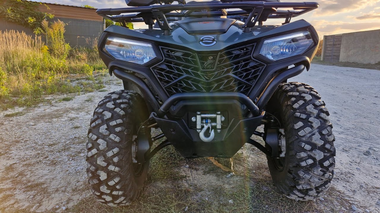 cf-moto cforce 450L 2024r cold start engine show around view atv 4x4 mud #atv #cfmoto