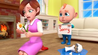 Mommy I'm Sorry + Finger Family Song | More Nursery Rhymes & Kids Songs