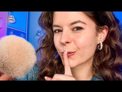 ASMR - BESTE FREUNDIN schminkt Dich im Unterricht 💋