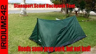 scout backpack tent