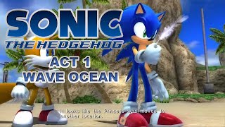 Sonic 06 (Project 06 - Silver Release Patch v1.4) Act 1 Wave Ocean (Rank B )