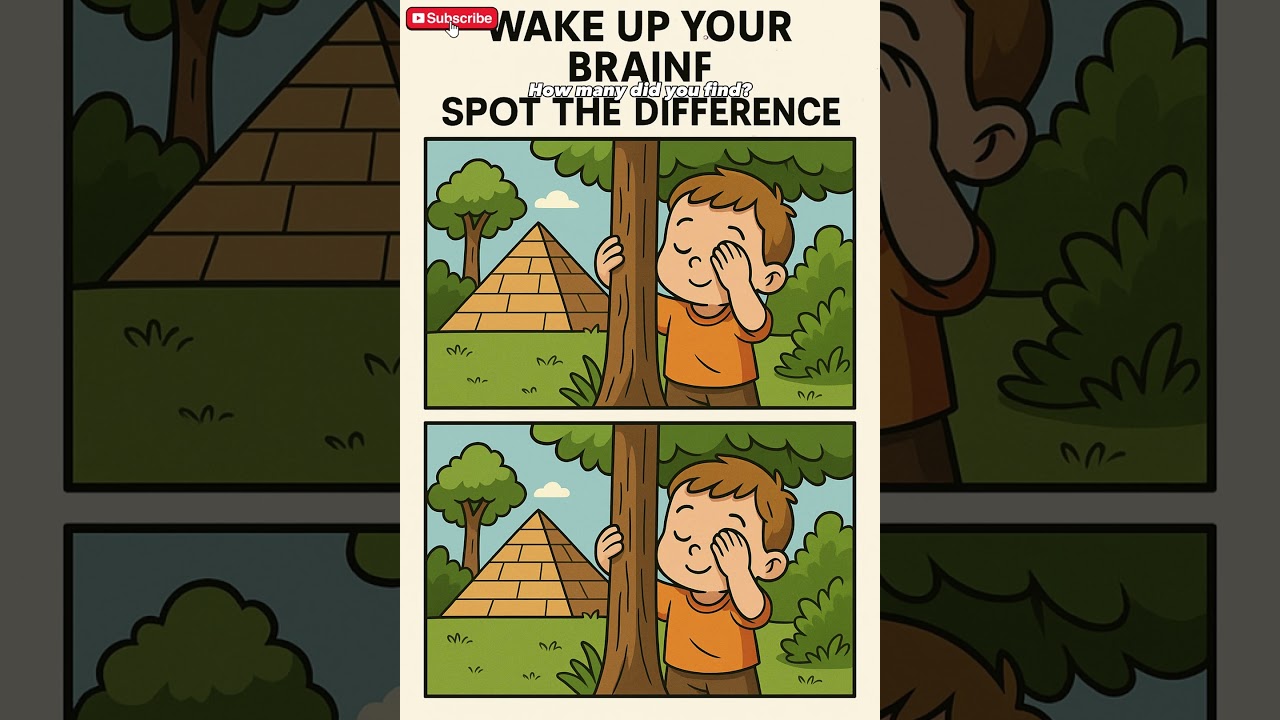 🔍 Spot the Difference | Hide-and-Seek in the Sands