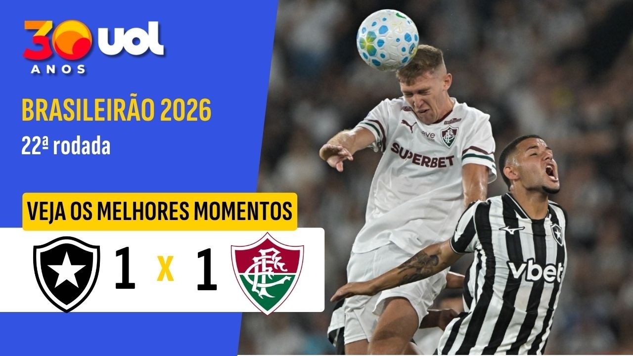 BOTAFOGO 1 X 1 FLUMINENSE | MELHORES MOMENTOS | BRASILEIRÃO 2026