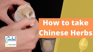 Famous Chinese Herbs Gold Coast - How to Take Your Formula Profile