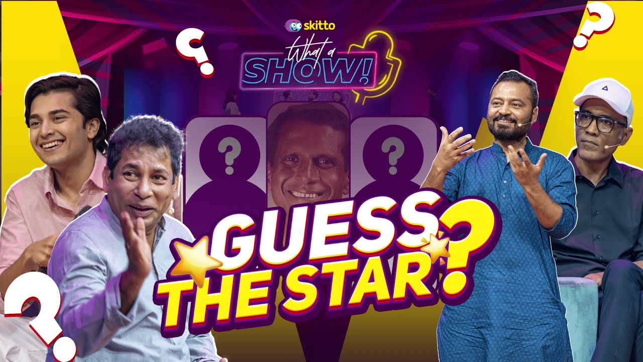 Guess the star with Mosharraf Karim & team Chokkor