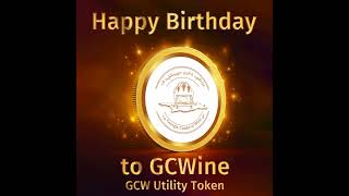 Happy birthday to #GCWine #GCW Utility Token 🎂🍷 #Anniversary #Crypto #Blockchain #WorldWithoutHunger