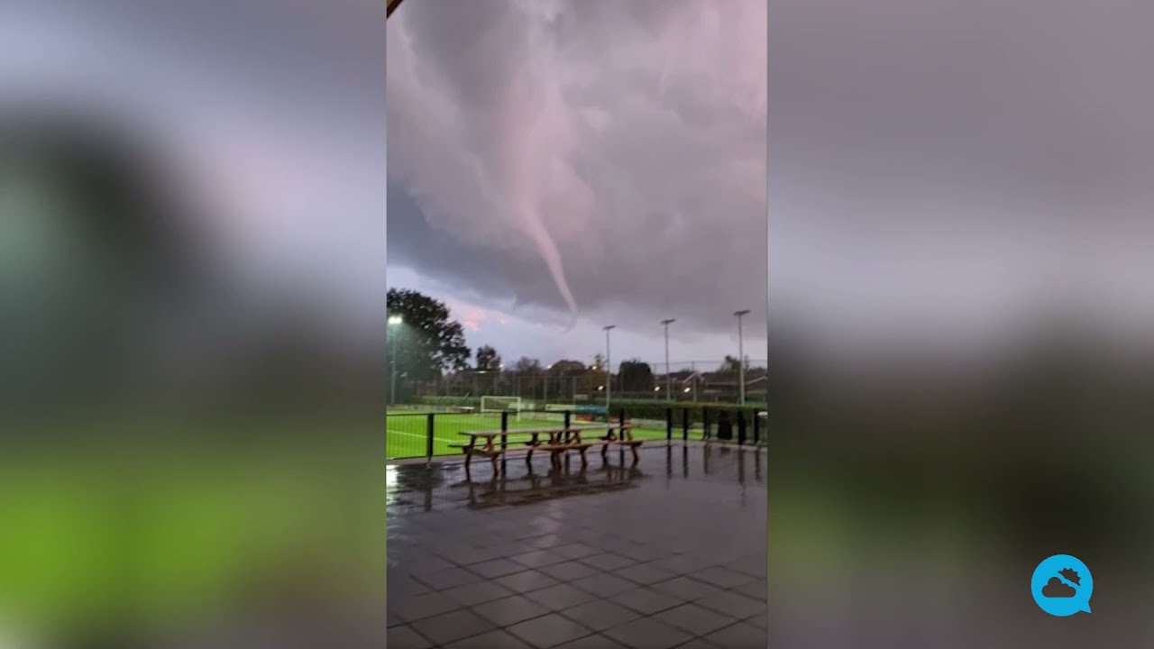 Tornado in the Netherlands - YouTube