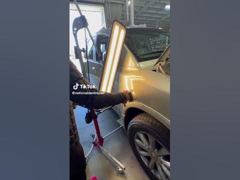 National Dent Repair - How we secure the heat gun so we can work on the