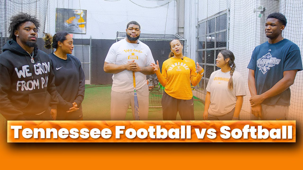 Can College Football Players Get A Hit Against A Softball Pitcher Can College Football Players Get A Hit Against A Softball Pitcher