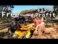 How I fixed this Free BROKEN Cub Cadet RZT 50” and sold it for $1,500 | Engine SWAP | Garage Story