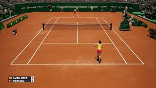 Georgina García Pérez vs Caroline Wozniacki - AO International Tennis PS4 Gameplay