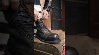I do not know where to go,but I have been on the road. boot ootd workwear mensboots vintage