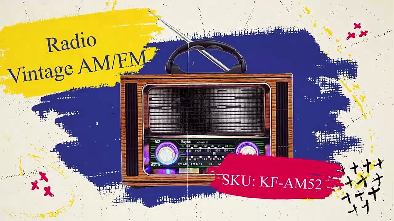Bocinas Radio Vintage disponibles en www.buytiti.com