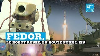 Fedor, le premier robot humanoïde russe, en route pour l’ISS