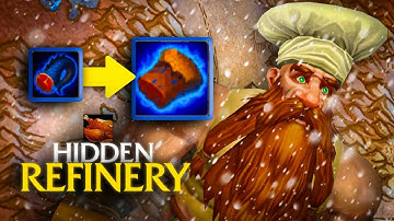 how to find the ARCANE FIREPIT cooking REFINERY in Warcraft reborn - Ascension bronzebeard!